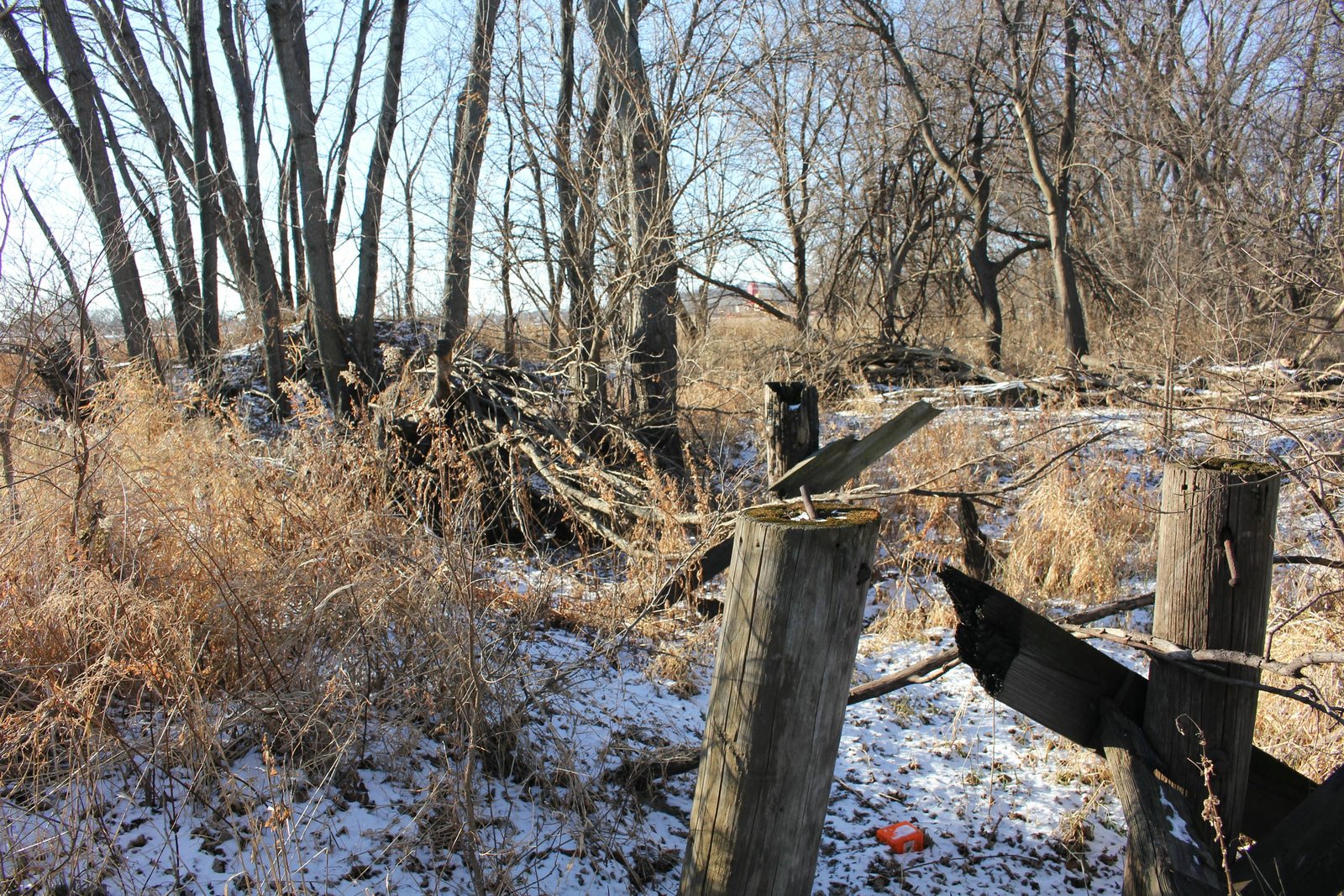 Remains of south approach